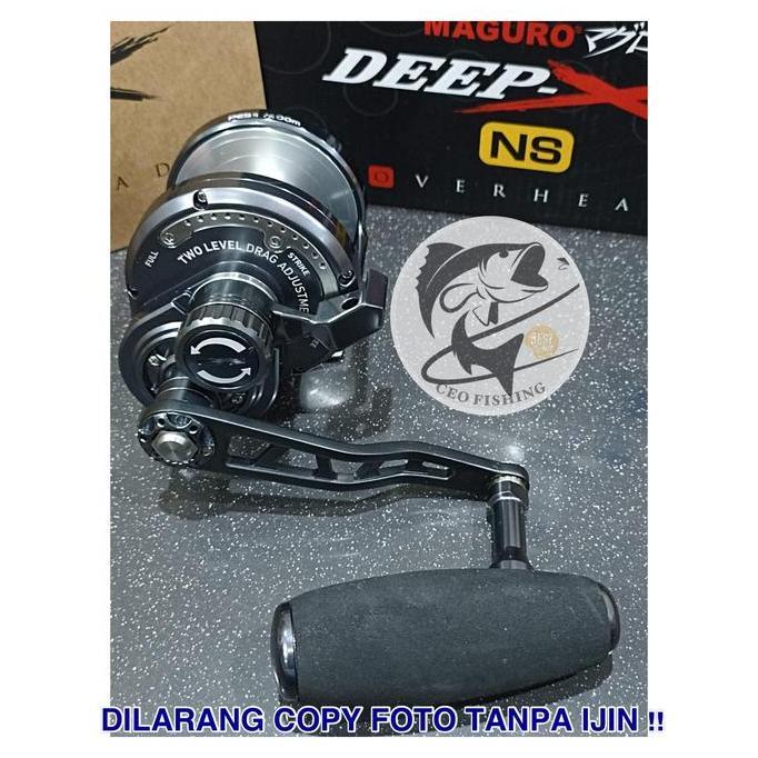 Reel OH Maguro Deep X NS 600 N NL Model 2021 Jigging Overhead