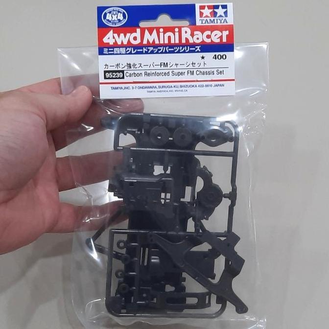 Tamiya 95239 Carbon Reinforced Super FM Chassis Set Chassis SFM Carbon
