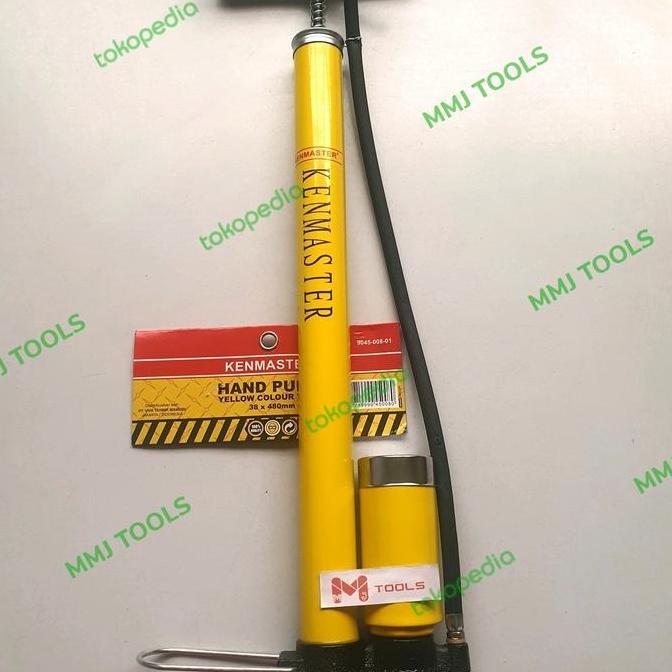 Otoco- Pompa Sepeda Kenmaster Tabung + Meter- Pompa Angin Kenmaster + Meter