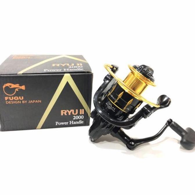 REEL SPINNING POWER HANDLE FUGU RYU II 800 1000 2000 3000 4000 6000
