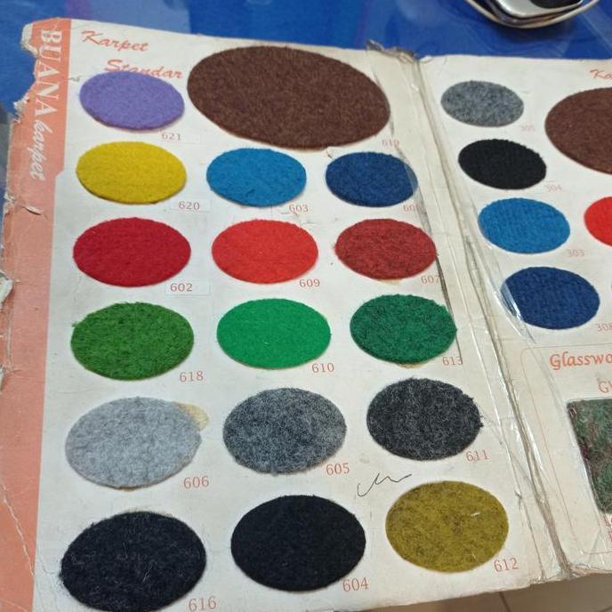 * KARPET BLUDRU BUANA TEBAL 3MM METERAN *