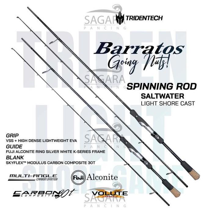 Joran Tridentech Barratos Joran Light Popping Joran Casting Ring Sudah Fuji