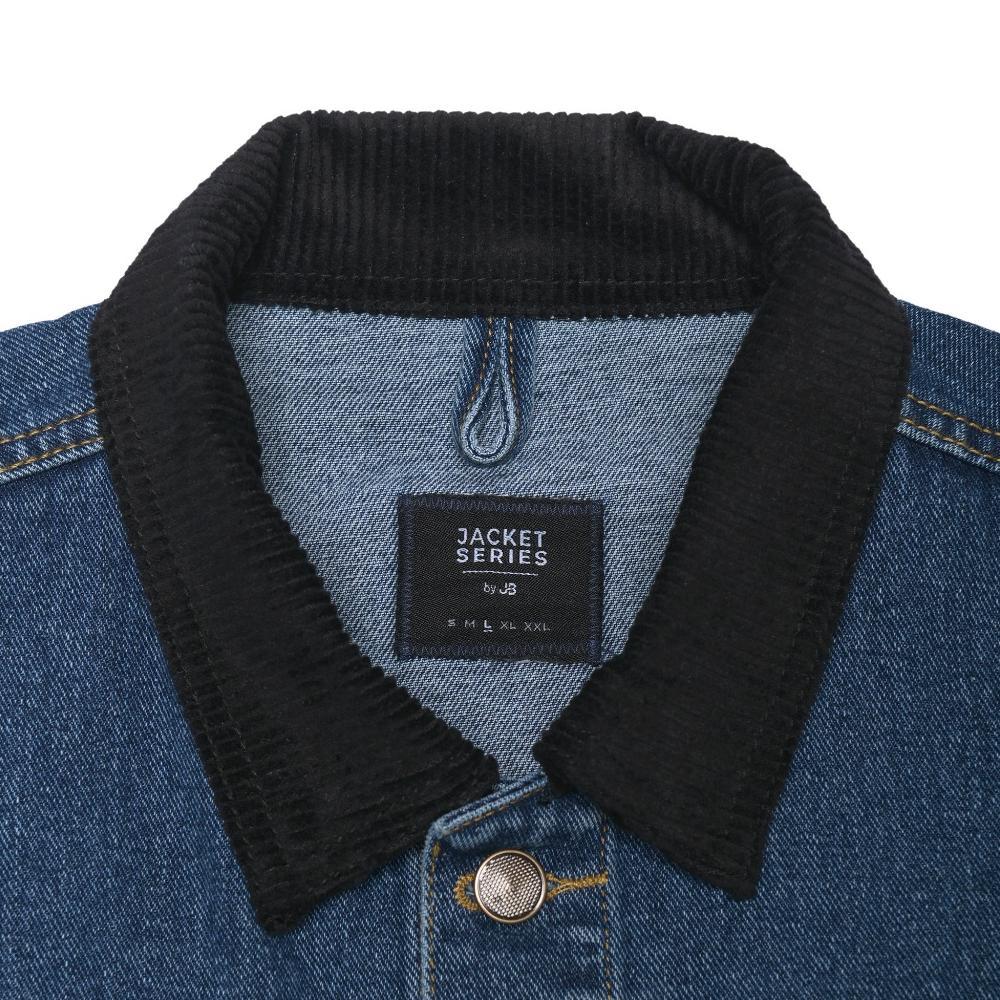PREMIUM JB - Jacket Denim Corduroy Bio Wash - Jaket Trucker Jeans Pria