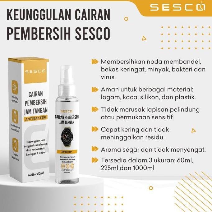 Wer_sandi - Sesco Watch Cleaner Cairan Pembersih Jam Tangan Profesional