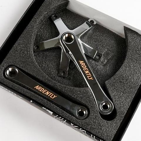 Crank arm ARDENTLY ultralight BCD144 Track fixie 165mm