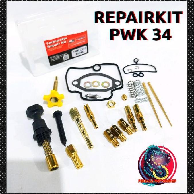 DV178 >> REPAIRKIT REPAIR KIT ISI KARBURATOR KARBU PWK 28 / PWK 30 / PWK 32 / PWK 34 1 SET Motorcycl