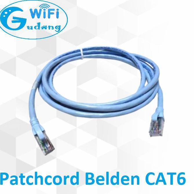 DS217 - BELDEN PATCH CORD CAT6 UTP 1M BLUE / kabel lan 1 meter