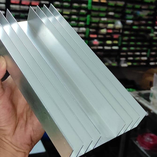 DF236 >> Pendingin Power JENGKOL 4 Sirip 10cm 20cm 30cm 40cm Heatsink Aluminium