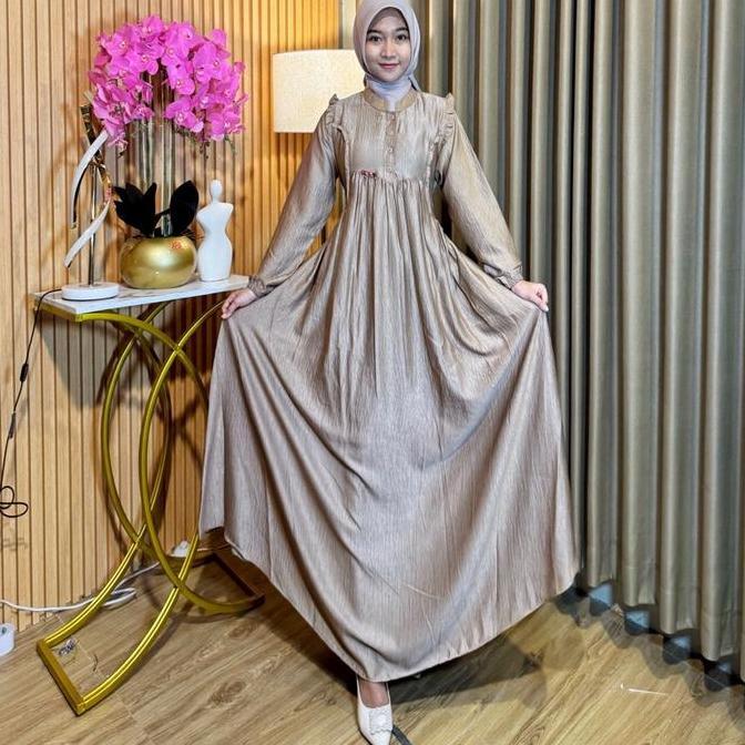 NADIA GAMIS OZORA SILK SUTRA PREMIUM BY NABILA STORE