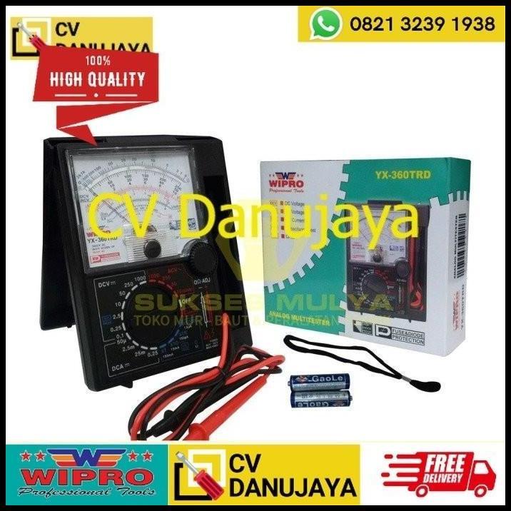 DISKON ANALOG MULTITESTER WIPRO YX - 360TRD 