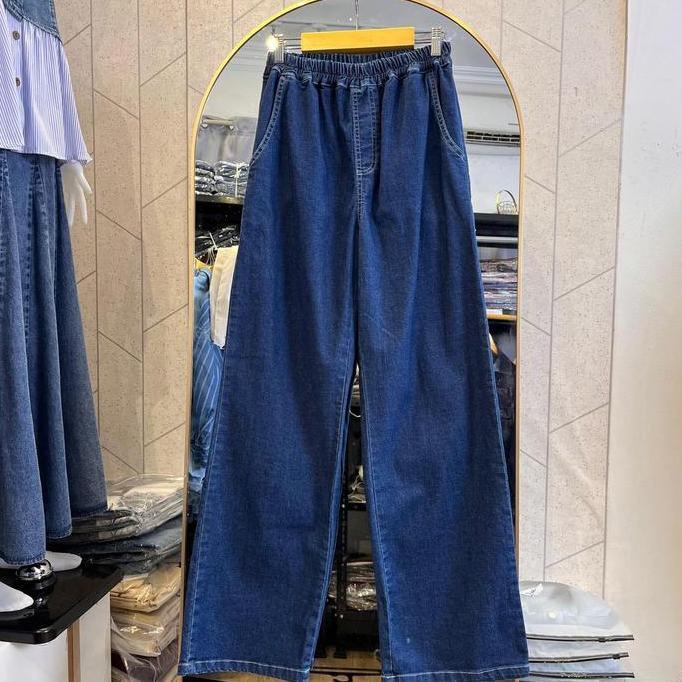 Setelan Denim Wanita Dewasa Setelan Jeans Premium Setelan Jeans Hijab Co