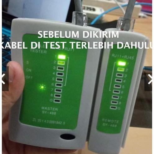 Wizard- Kabel Lan Cat5E 50M Outdoor Siap Pakai 50 Meter Utp Cat5E Outdoor