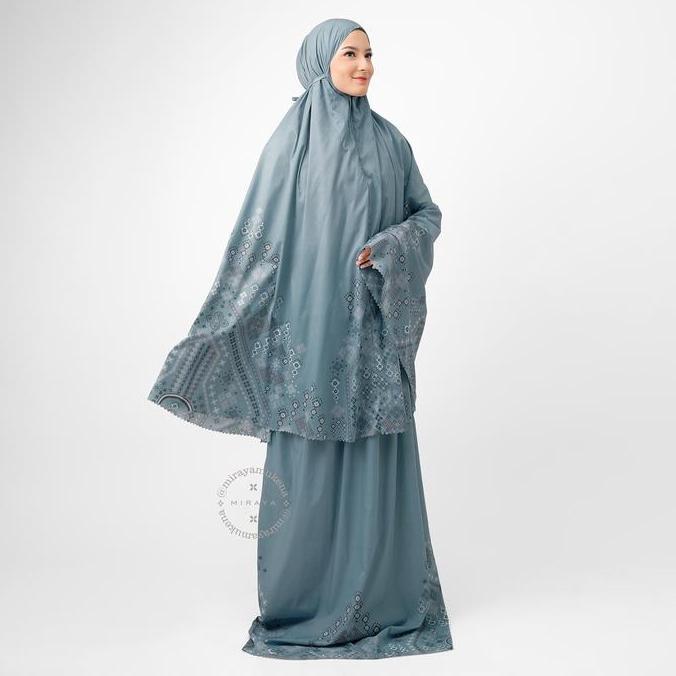 Mukena Compact Miraya Myriad Steel