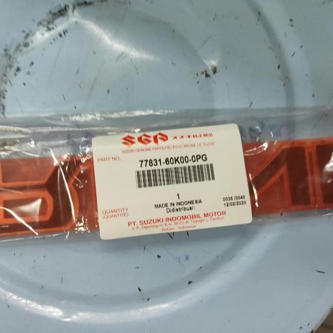 EMBLIN TULISAN AREMA ORIGINAL SUZUKI APV AREMA GRADE