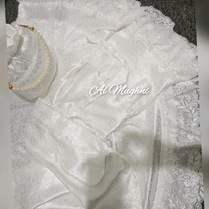 MUKENA ZAHRA / MUKENA PUTIH / MUKENA PREMIUM / MUKENA SUTRA / MUKENA UMROH / MUKENA LEBARAN