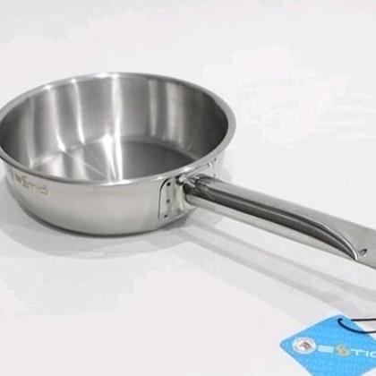 Fry Pan 18 Cm Zebra Estio Wajan Penggorengan Stainless Sus 304
