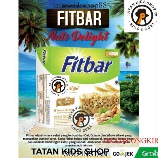 Fooding- Fitbar 1 Box Isi 12Pcs Coklat Fruits Delight Tiramisu Distributor