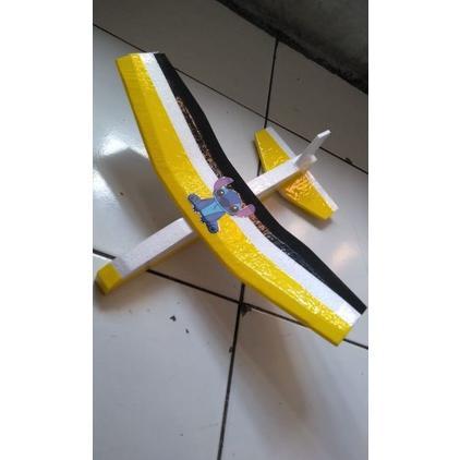 value pack pesawat  lempar styrofoam/gabus