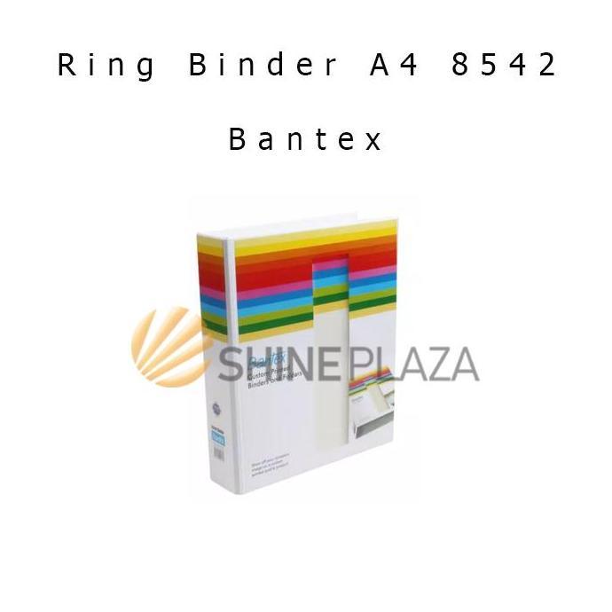 Bukubuku- Ordner Bantex A4 Insert Ring Binder 2 Ring 40Mm 8542 - Map Arsip Kertas Dokumen Tebal Kant