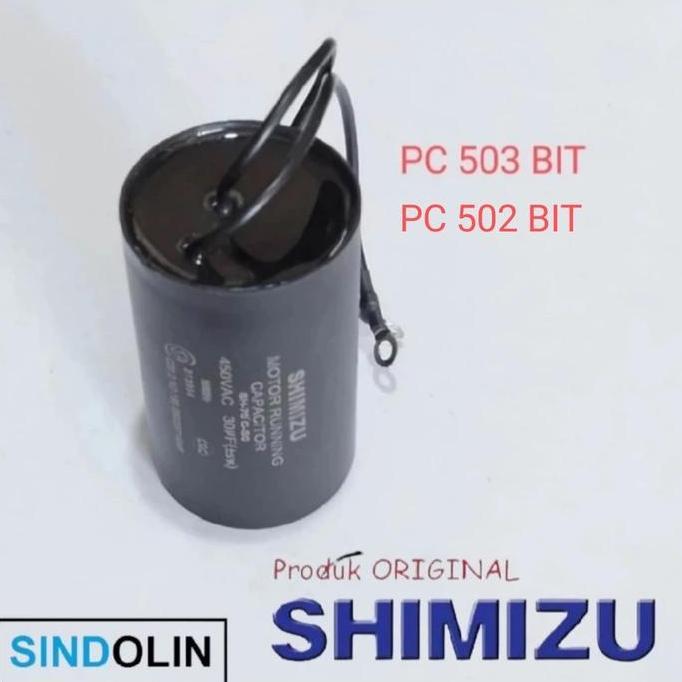 Kapasitor pompa air SHIMIZU PC502BIT / PC 502 BIT , 30 uf FORSALE