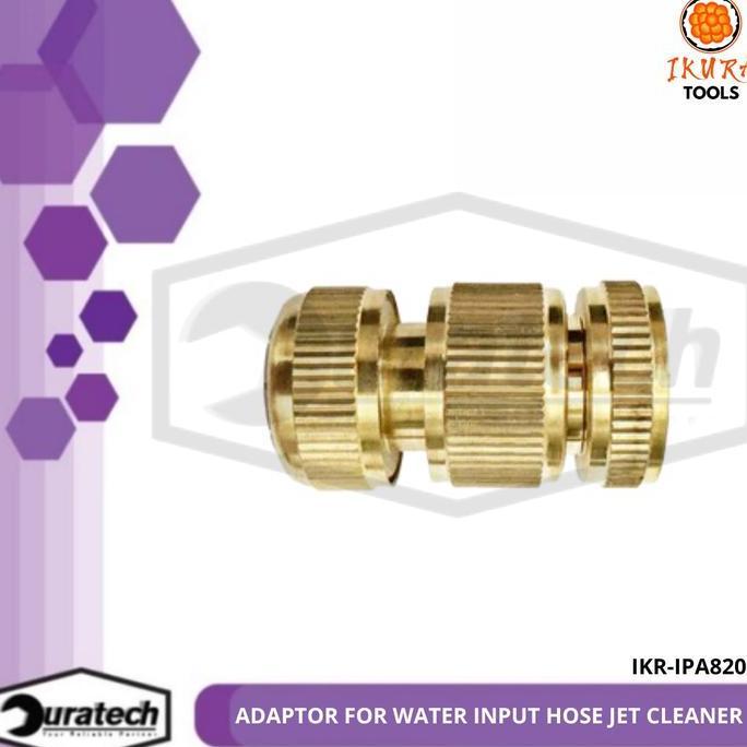 Ikura Tools Adaptor Quick Release Selang Sedot Set Mesin Jet Cleaner Cuci Mobil Motor Tekanan Tinggi