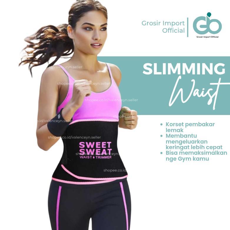 TERLARIS 2026!!! Sabuk Korset Pelangsing Pengecil Perut Buncit Pembakar Lemak Sweat Waist Peramping 