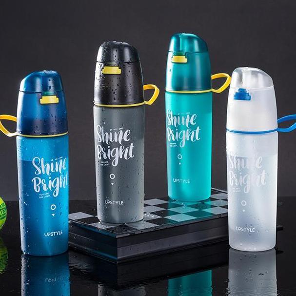 Langsungbisa- Botol Air Minum 600 Ml Spray Upstyle Sport Water Bottle Frosted