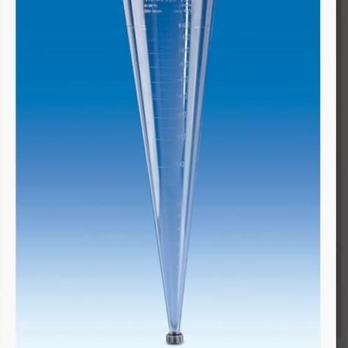 Medikit- Sedimentation Cone Plastik / Imhoff Plastik. 1000Ml. Vit Lab Germany