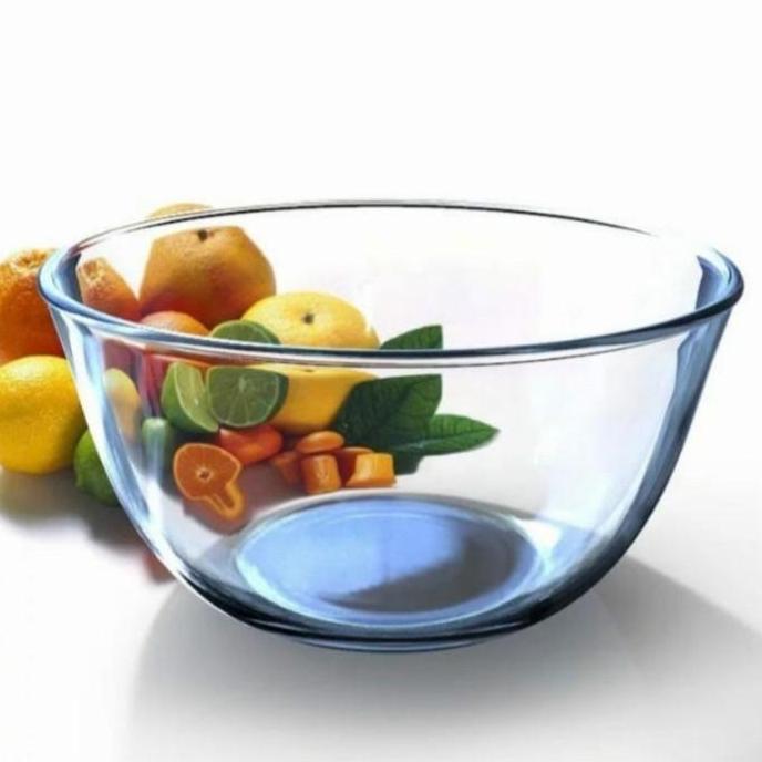 Mangkok Baskom/ Mangkok Kaca/ Mangkok Besar/ Mangkok Kaca Royalex 23cm