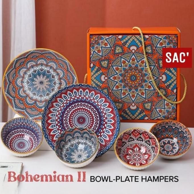 BOHEMIAN II Hampers Japanase Bowl Set Mangkok Keramik Mangkuk Jepang