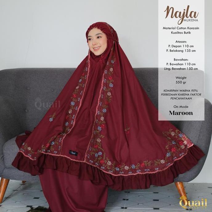 Mukena Najla Ori Quail hijab