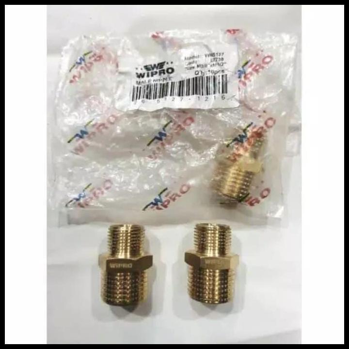 DISKON DOUBLE NEPEL 1/2" X 3/8" WIPRO 