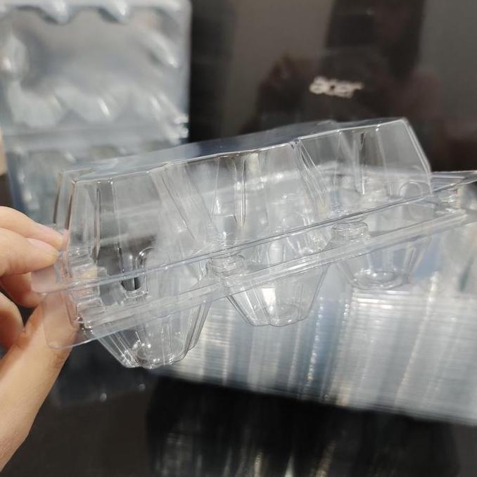 Mika Telur / Egg Tray / Tray Telur Isi 6 Butir Ada Pengunci 50 pcs.