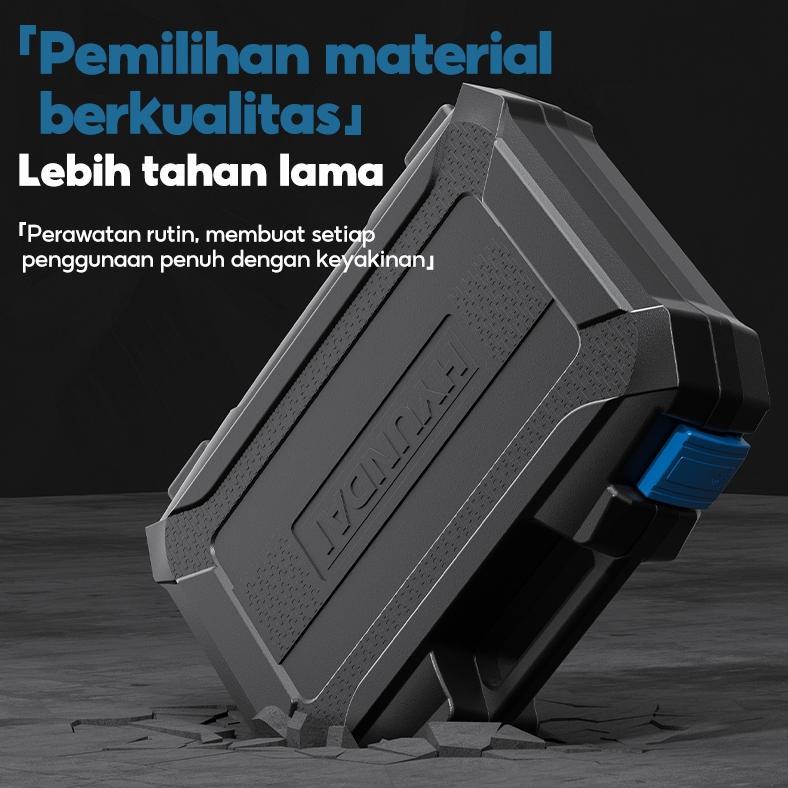 DISKON HYUNDAI TOOL BOX SET LENGKAP TOOLKIT SET ALAT TUKANG PERKAKAS FULL SET ALAT TUKANG KAYU LENGK
