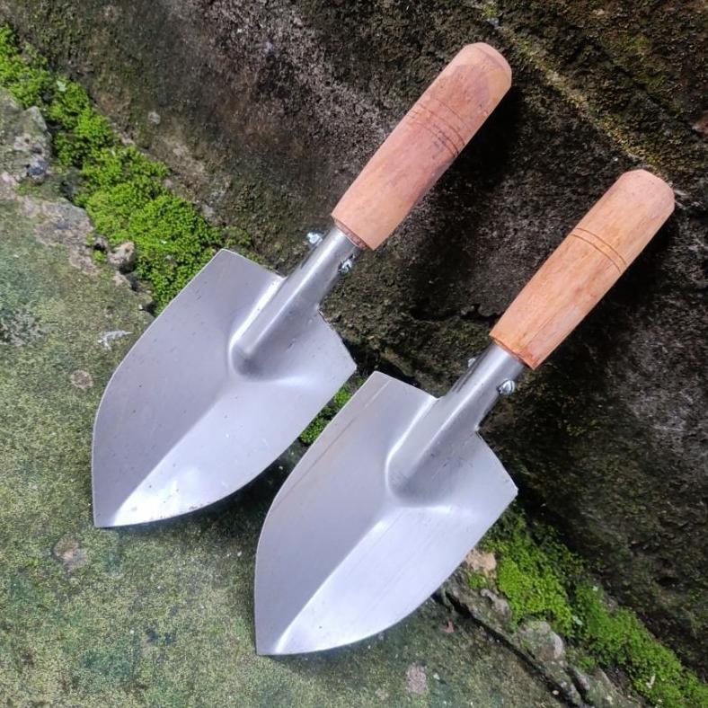 DISKON CETOK STAINLESS ORIGINAL PECOK GALUR SENDOK SEMEN ASLI CETOK SEKOP MINI TUKANG ALAT TANI PERK