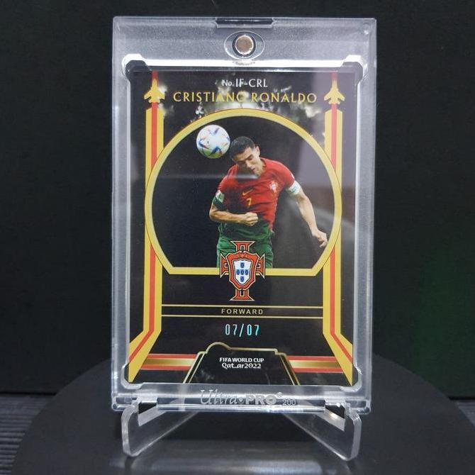 2020 Custom Card Select In Flight Signatures #7 Cristiano Ronaldo Rare Original