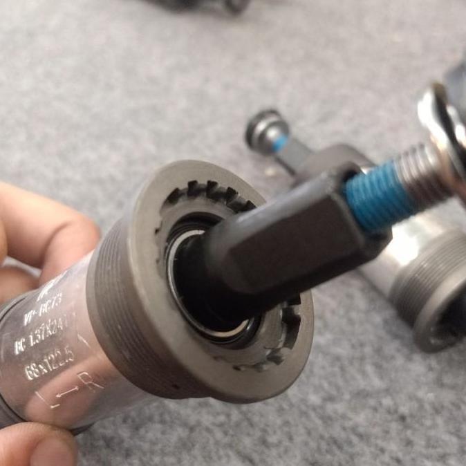 BB kotak sepeda VP Taiwan 68mm 110.5/113/118/120/121.5/127.5mm import