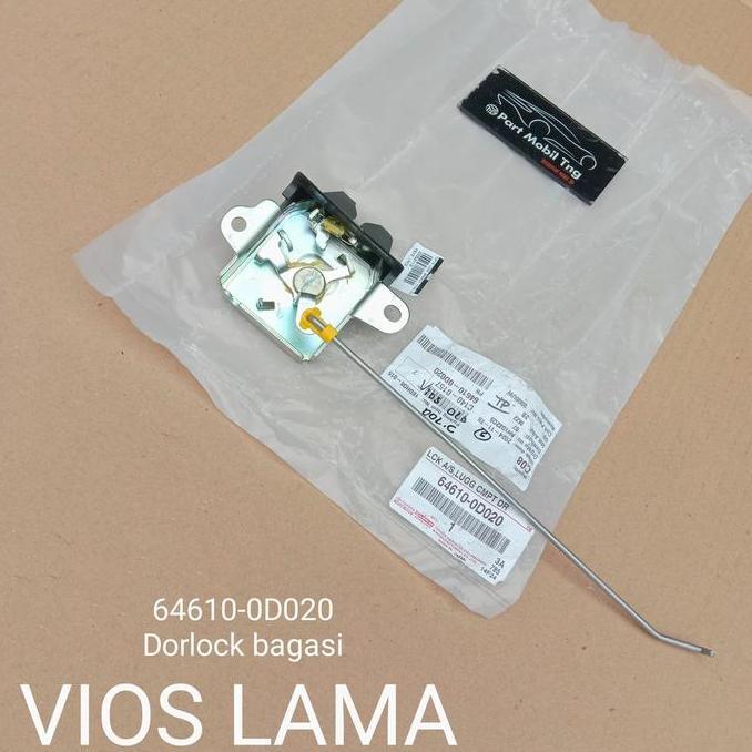 BUTTERYID Door Lock Doorlock Bagasi Pintu Belakang Vios Old 64610-0D020 ORIGINAL