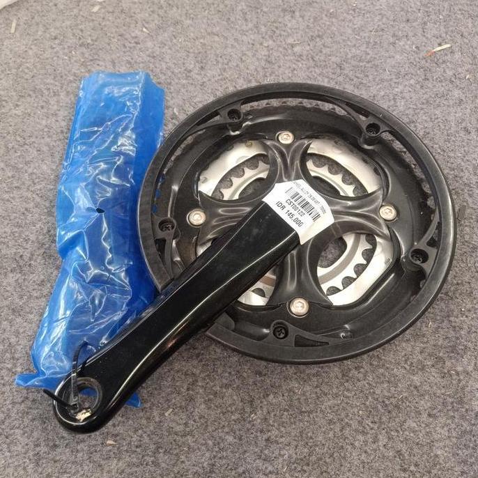 Crank sepeda Prowheel Taiwan Alloy 28/38/48T arm 170mm import