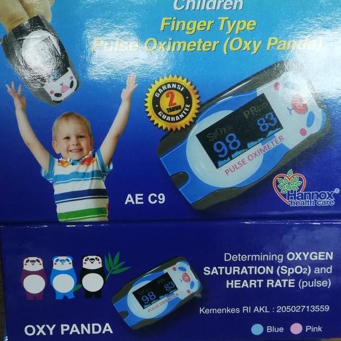 pulse oxymeter SPO2 Finger oxymeter anak HANNOX