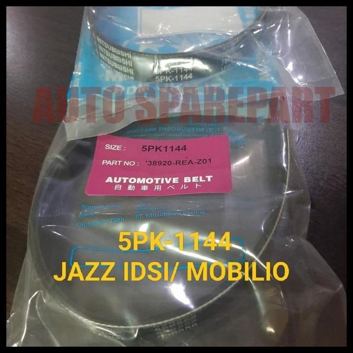TERBARU FAN VAN V BELT TALI KIPAS 5PK1144 JAZZ IDSI MOBILIO 5PK-1144