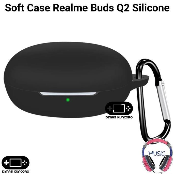 Soft Case Realme Buds Q2 silicone silikon cover tws casing air 2 neo murah