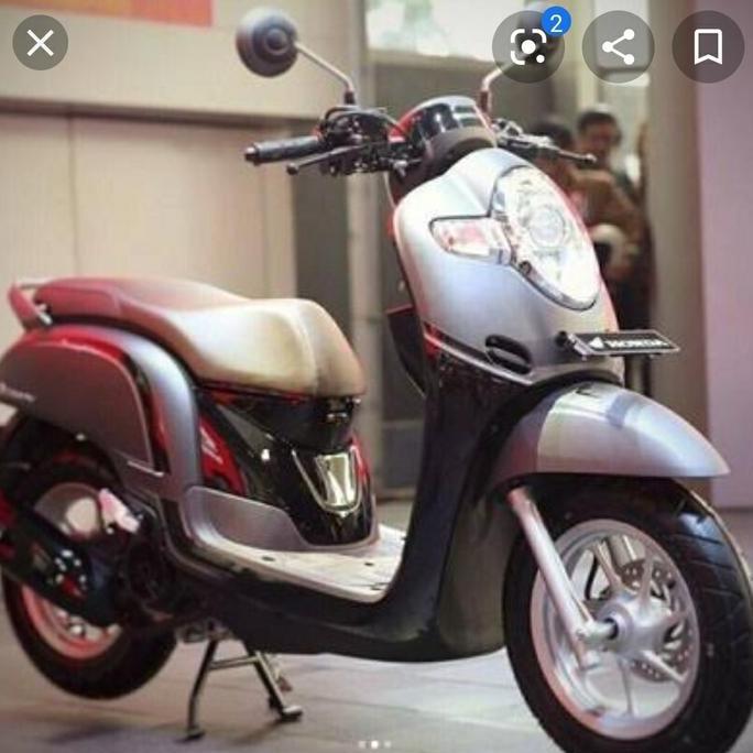 spakbor depan scoopy fi tahun 2017-2018-2019-2020 putih