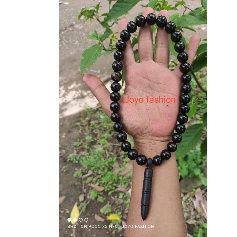 TASBIH GELANG FOSIL GALIH KELOR KALIMANTAN 33 BUTIR