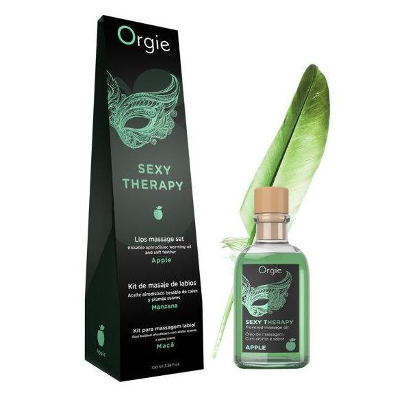 ORGIE Lips Massage Set | minyak pijat lubricant sensual massage oil premium