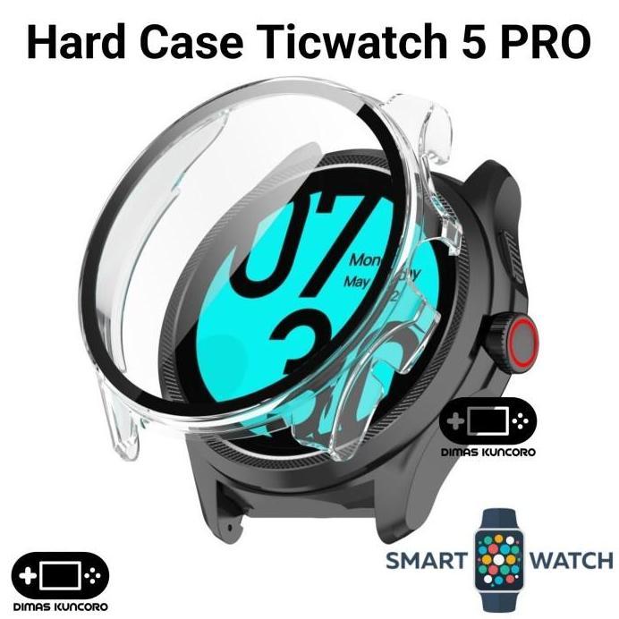 Hard Case Ticwatch 5 PRO mika casing cover tempered glass mobvoi ticwatch 5 pro murah