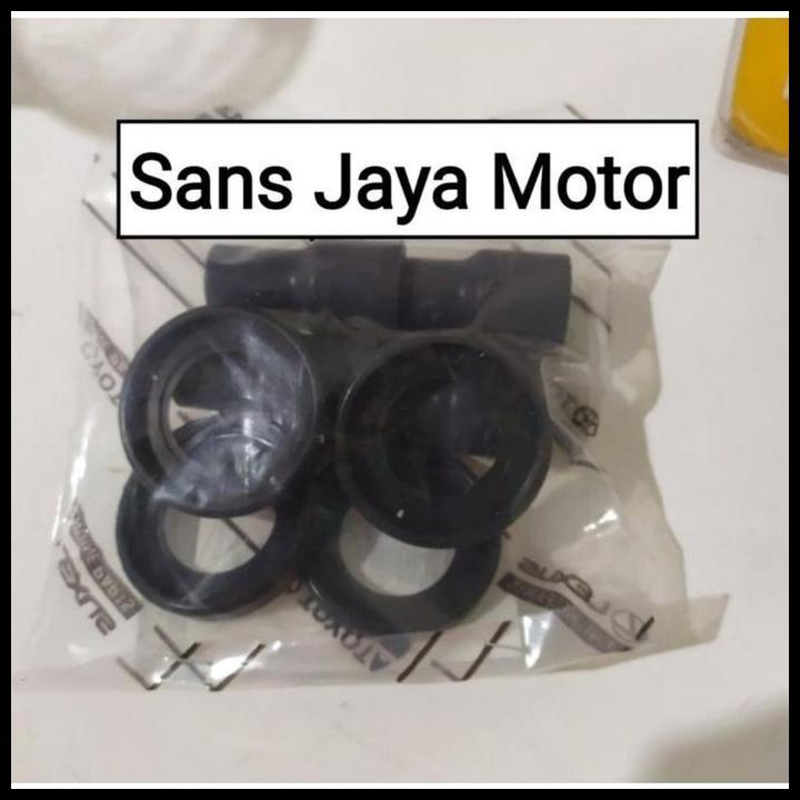 GRATIS ONGKIR KARET KOIL SEAL COIL BUSI INNOVA FORTUNER HILUX BENSIN ORIGINAL 1SET