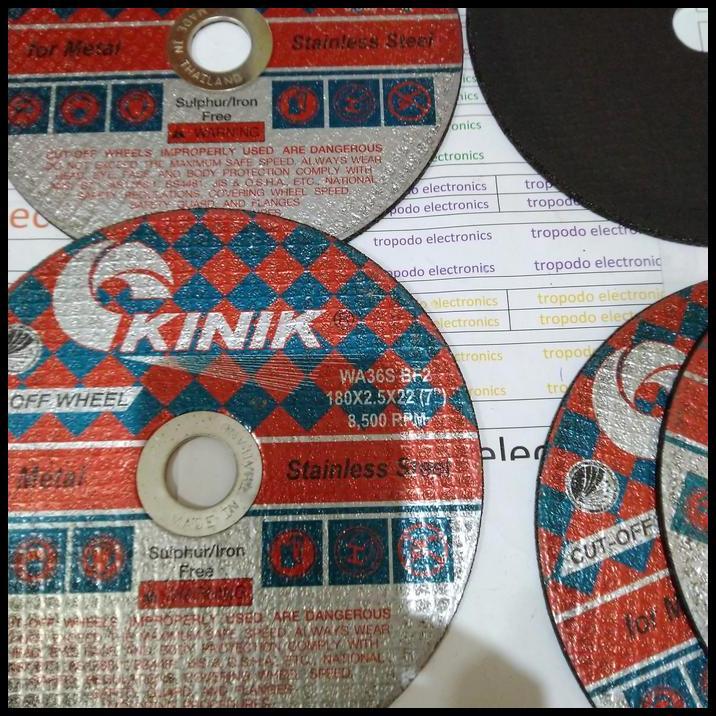 TERMURAH BATU GERINDA POTONG BESI / STAINLESS STEEL 7 INCH KINIK