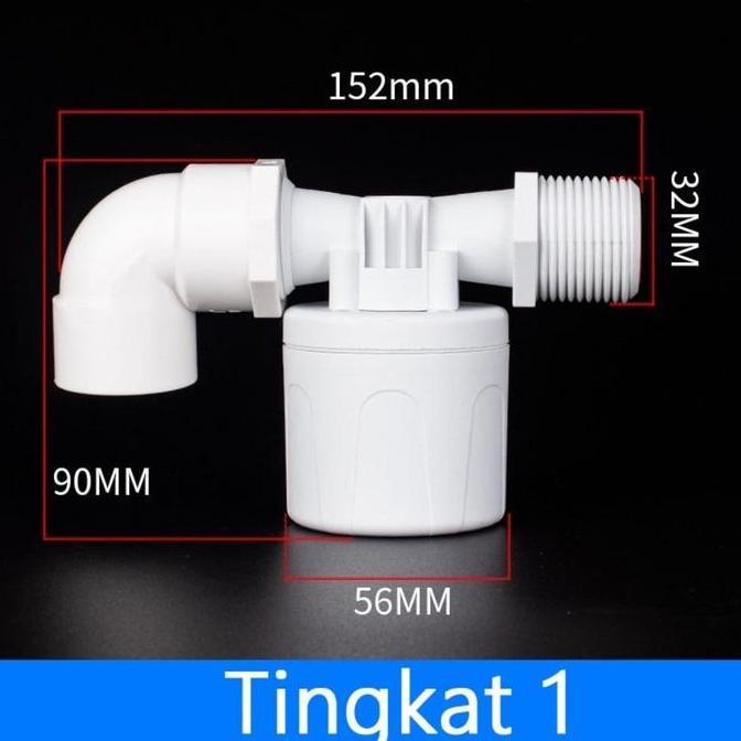 MIZIXSTORE Pelampung Kran Air Otomatis Water Control Pelampung / Keran Otomatis Bak Mandi / Sensor P