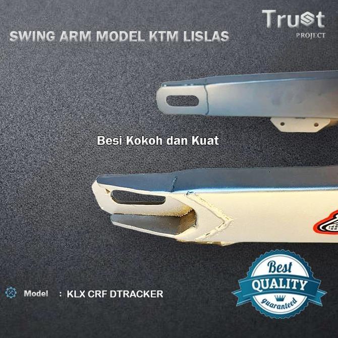 SWING ARM KLX 150 DTRACKER CRF 150 MODEL KTM LISLAS 66 Cm Bonus Karet Bantalan Rantai dan Tensioner 